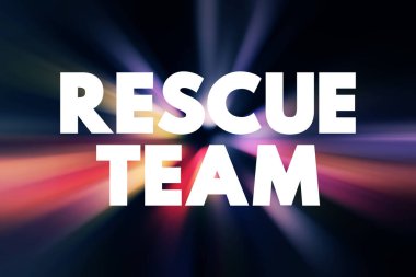 Kurtarma Ekibi, acil durumlara müdahale etmek ve insanların tehlikede veya sıkıntı içinde olduğu durumlarda yardım sağlamak için düzenlenmiş eğitimli bireylerden oluşan bir gruptur.