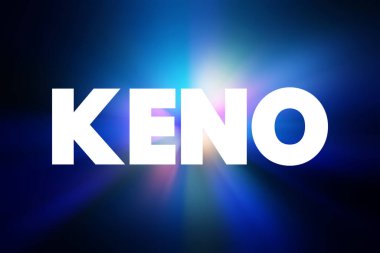 Keno, modern kumarhanelerde sıklıkla oynanan piyango benzeri bir kumar oyunudur.