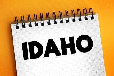 Idaho, ABD 'nin kuzeybatısında dağ manzaralarıyla bilinen bir eyalettir.