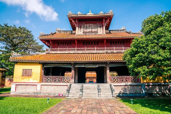 Tradiční Budova Imperial City Hue Střední Vietnam — Stock fotografie