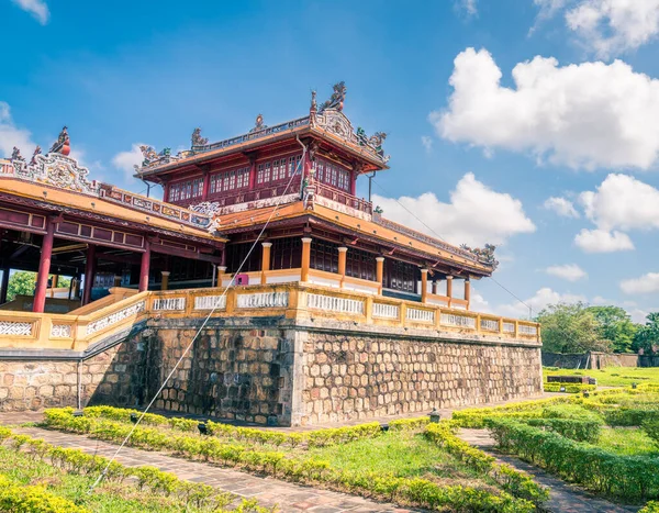 Tradiční Budova Imperial City Hue Střední Vietnam — Stock fotografie