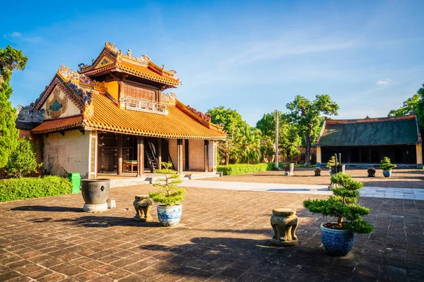 Гробница Кьен Пхука Территории Вьетнама Древняя Гробница Дука Недалеко Хюэ — стоковое фото