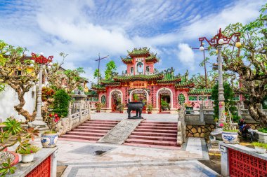 Tarihi Hoi An kasabasındaki Fukian Toplantı Salonu, Vietnam