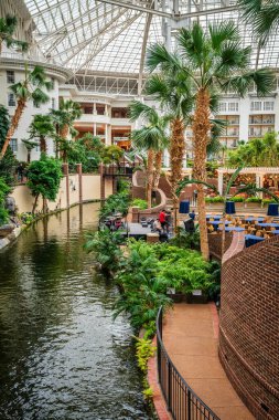 October 15, 2023, Nashville, Tennessee: Interior spaces of Gaylord Opryland Resort and Convention Center in Nashville, Tennessee