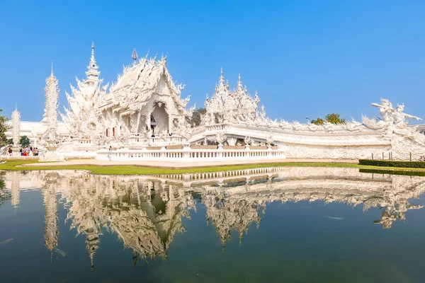 Wat Rong Khun White Temple Chiang Rai Thailand — Stock Photo, Image