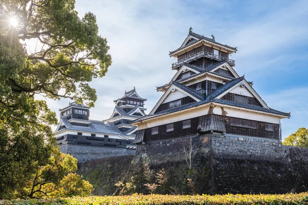 Tenshu Del Castillo Kumamoto Ciudad Kumamoto Kyushu Japón —  Fotos de Stock
