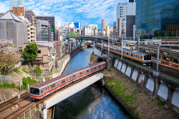 地下鉄システムの東京市日本 — ストック写真