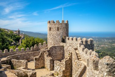Sintra, Portekiz, kırlarda Castle