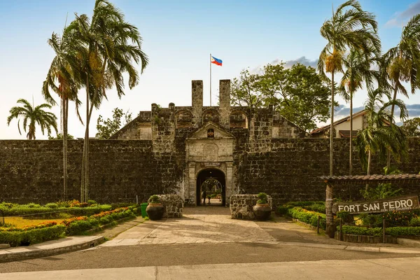 Форт Сан Педро Военная Оборонительная Структура Себу Филиппины — стоковое фото