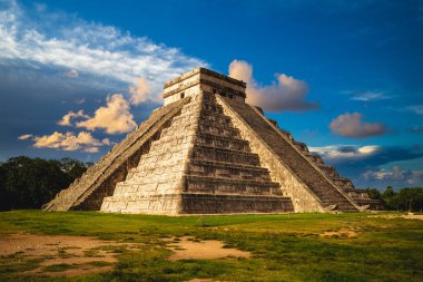El Castillo, Kukulcan Tapınağı, Chichen Itza, Meksika