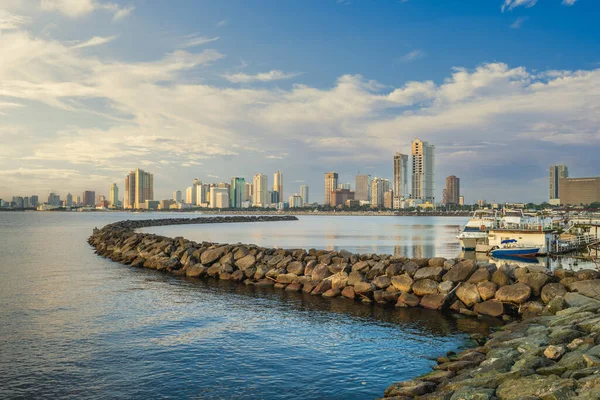 Hafen Von Manila Der Bucht Von Manila Stadt Manila Philippinen — Stockfoto