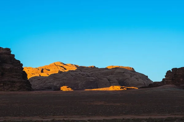 约旦的Wadi Rum沙漠 或月球谷 — 图库照片