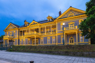 Hakodate, Hokkaido, Japonya 'daki Hakodate Eski Kamu Salonu