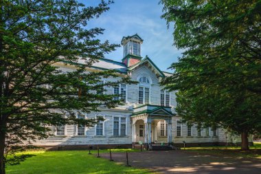 Japonya, Hokkaido, Sapporo 'daki Hokkaido Üniversitesi Furukawa Salonu