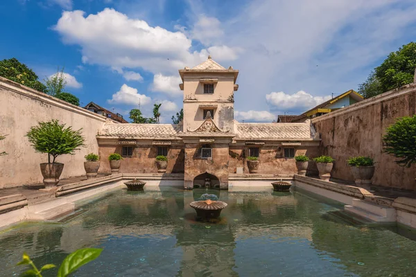 Castillo Agua Taman Sari Antiguo Jardín Real Del Sultanato Yogyakarta — Foto de Stock