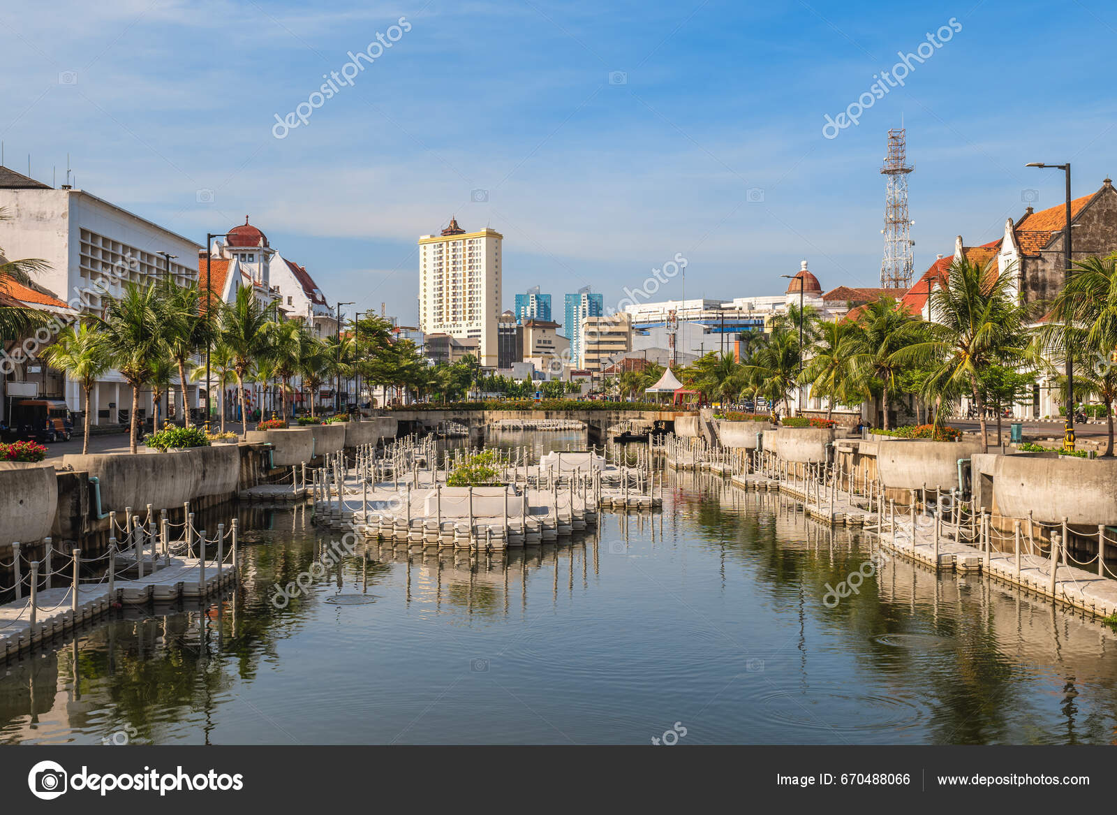 Kota Tua Jakarta Old Town Original Downtown Area Jakarta Indonesia