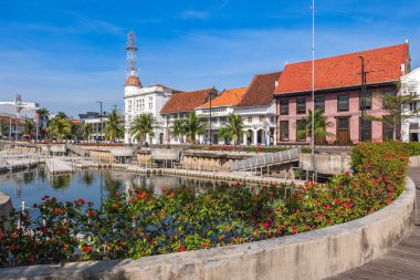 Kota Tua, Jakarta eski kasabası, Jakarta 'nın orijinal şehir merkezi, Endonezya.