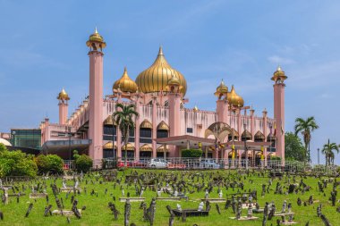 Bandaraya Kuching Camii Kuching şehrinde, Sarawak, Borneo, Doğu Malezya
