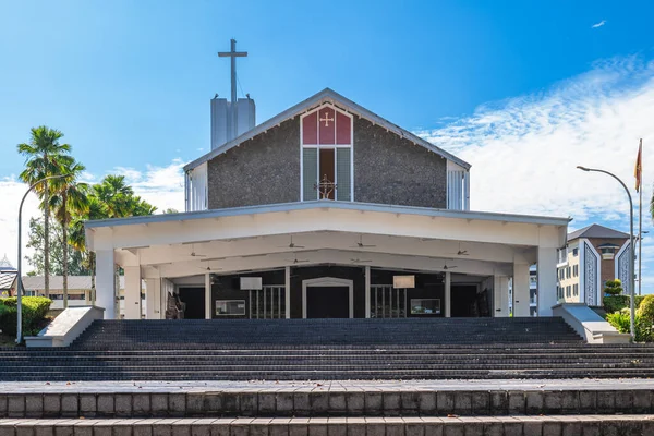 Thomas Cathedral Anglican Diocese Kuching Located Kuching Sarawak Malaysia — Stock Photo, Image