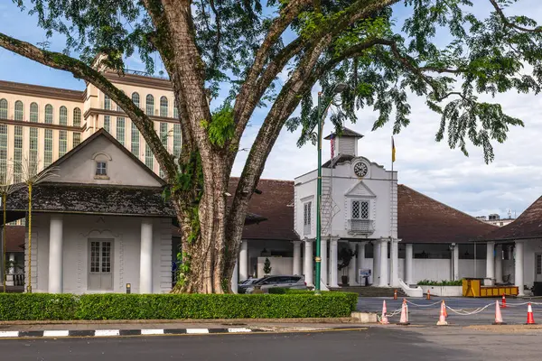 Kuching Old Courthouse Een Historisch Gerechtsgebouw Gelegen Kuching Sarawak Maleisië — Stockfoto