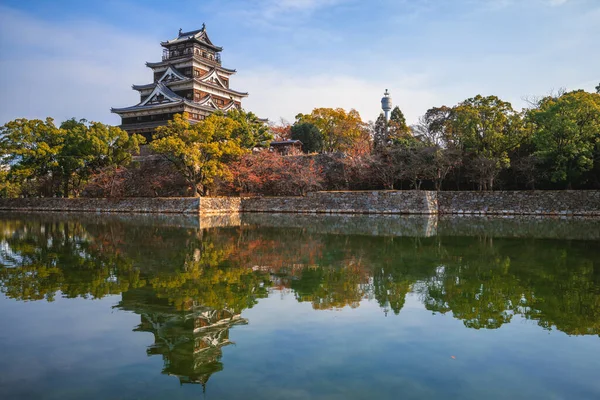 Main Keep Hiroshima Castle Aka Carp Castle Hiroshima Japan — Stock Photo, Image