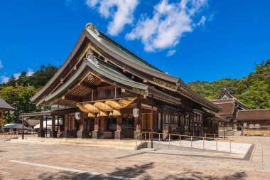 Hodan, Main Hall of Izumo Taisha  in Izumo city, Shimane, Japan clipart