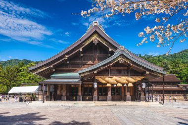 Hodan, Izumo şehrinin ana salonu Taisha, Shimane, Japonya
