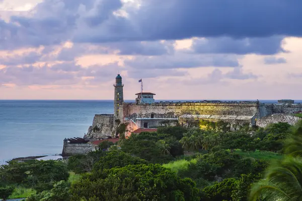 Hrad Tří Králů Morra Havaně Nebo Habana Kuba — Stock fotografie