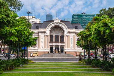 Ho Chi Minh Şehir Bale, Senfoni, Orkestra ve Opera Ho Chi Minh City, Vietnam. Çeviri: Saigon Opera Binası 