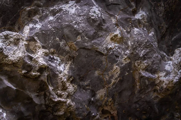 Gyönyörű Textúra Sötét Háttér Barlangban — Stock Fotó