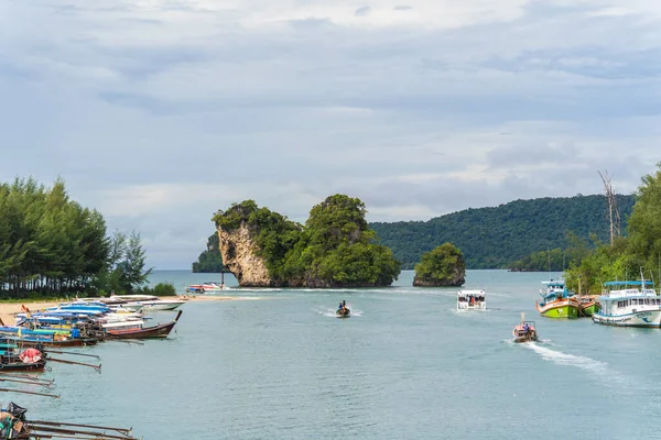 Krabi Thailand October 2022 Nang Beach — стокове фото
