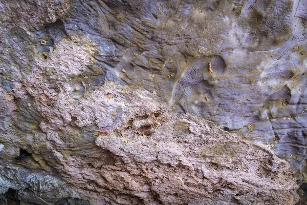 Schöne Textur Des Dunklen Steinhintergrundes Der Höhle — Stockfoto