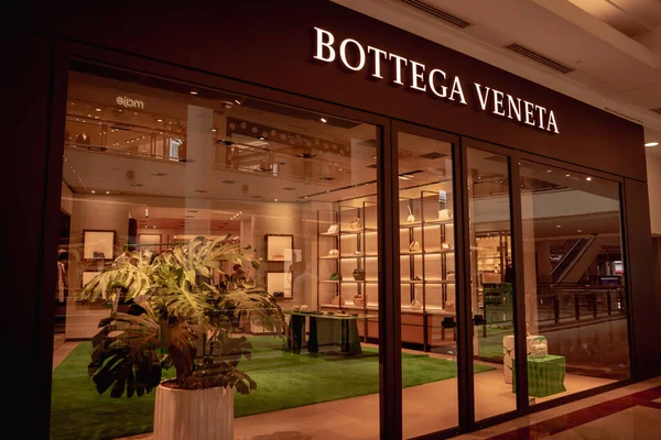 Kuala Lumpur Malaysia December 2022 Bottega Veneta Brand Retail Shop — Stock Photo, Image