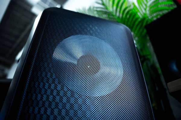 Textures Speaker Metal Perforated Grille — 图库照片