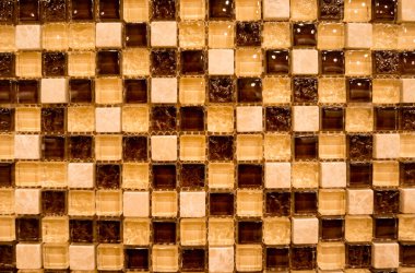 Background of colorful samples of a ceramic tile.