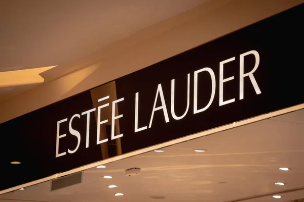 Kuala Lumpur Malaysia December 2022 Estee Lauder Brand Retail Shop — 스톡 사진