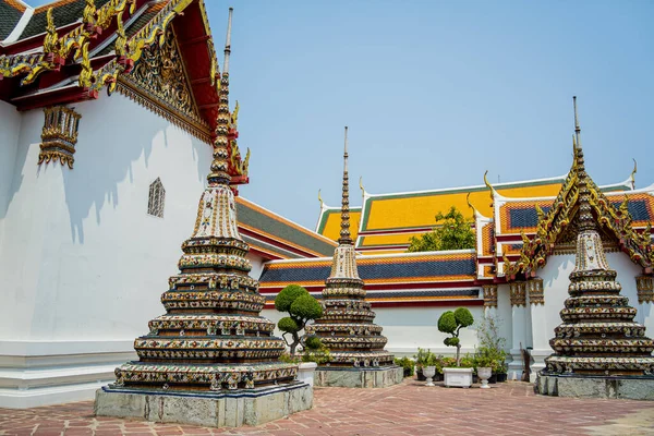 Bangkok Thailand August 2023 Buddhist Temple Bangkok Thailand — Stock Photo, Image