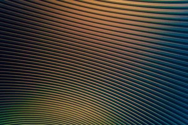 Abstrakt Färgad Bakgrund Spiral Metall Båge — Stockfoto