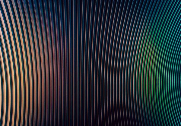 Abstrato Fundo Colorido Arco Metal Espiral — Fotografia de Stock