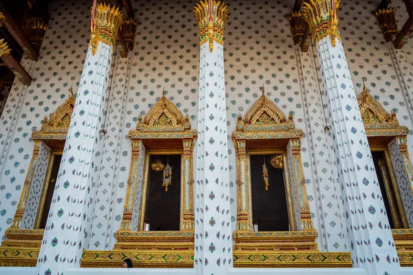 Bangkok Thailand Αυγούστου 2023 Βουδιστικός Ναός Στην Μπανγκόκ Της Ταϊλάνδης — Φωτογραφία Αρχείου