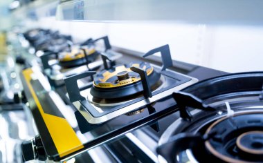 Ev yapımı gaz ocağı ocağı. Alevsiz fırın..