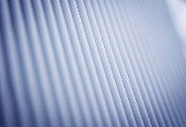 Büyük bir mağazanın galerisinde havalandırma ızgarası..