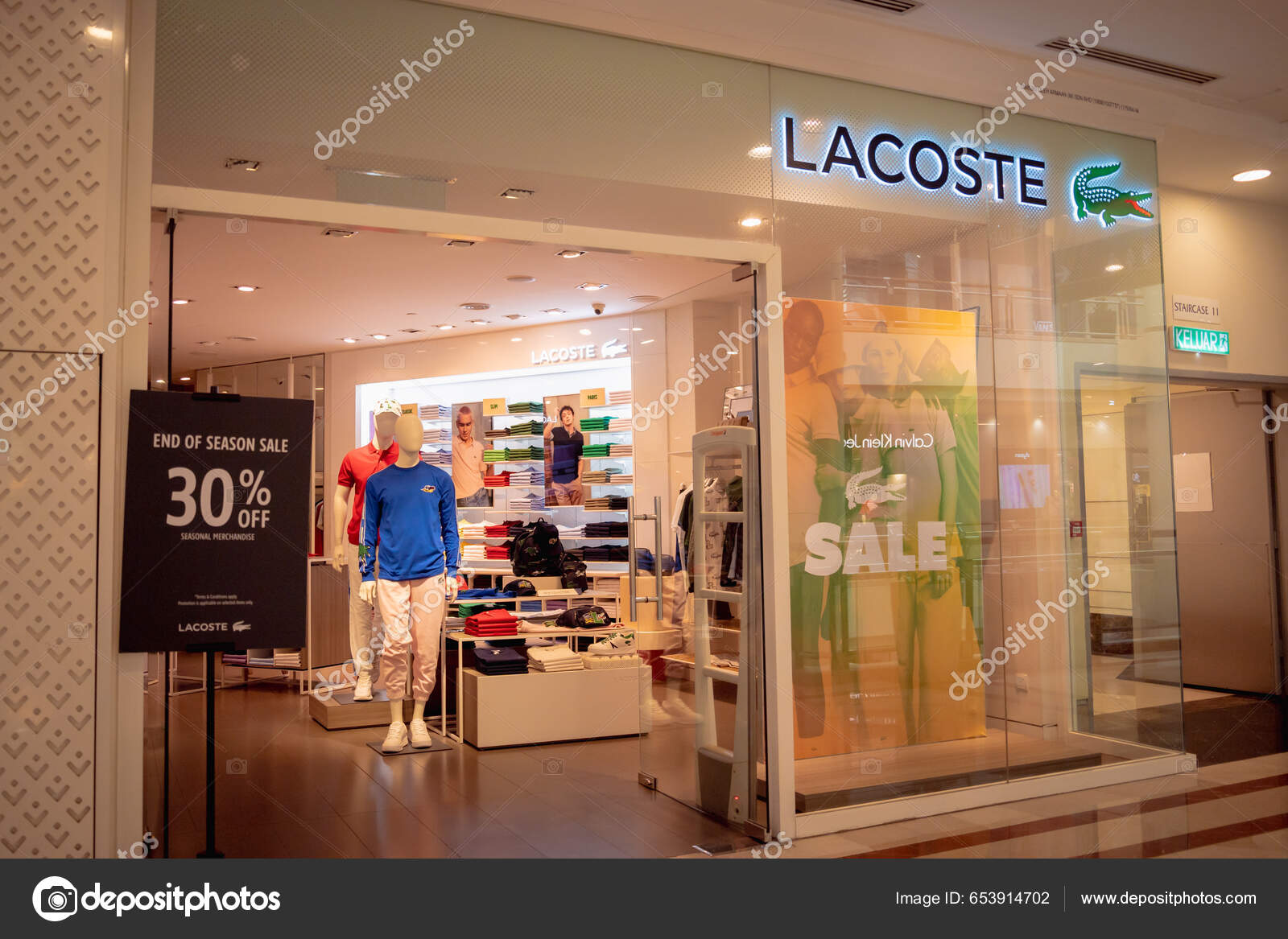 Lacoste outlet Stock Photos, Royalty Free Lacoste outlet Images |  Depositphotos