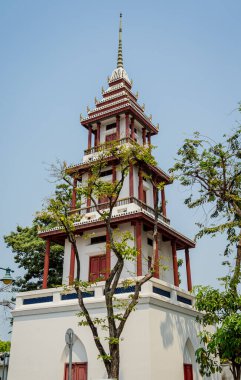 BANGKOK, THAILAND - 07 Ağustos 2023: Bangkok Tayland 'daki Budist Tapınağı.