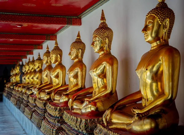 Bangkok Thailand Augusti 2023 Buddhistiskt Tempel Bangkok Thailand — Stockfoto