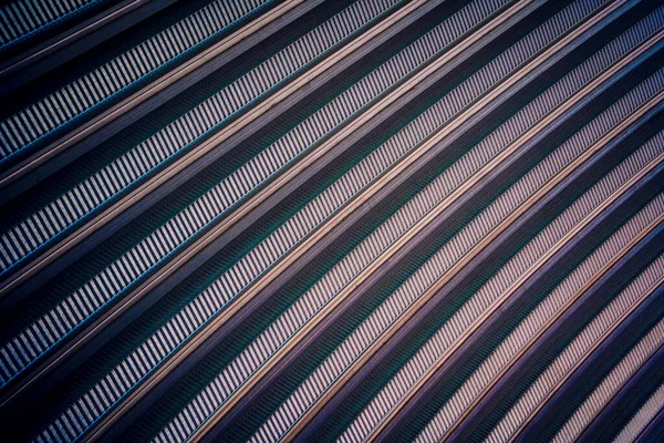 Spiral Metal Kemerinin Soyut Renkli Arkaplanı — Stok fotoğraf