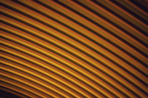Abstrakter Farbiger Hintergrund Des Spiralförmigen Metallbogens — Stockfoto