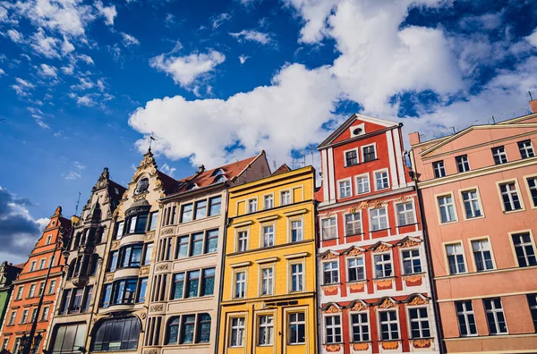 Wroclaw 2023 Wroclaw 구시가지와 거리의 역사적 — 스톡 사진