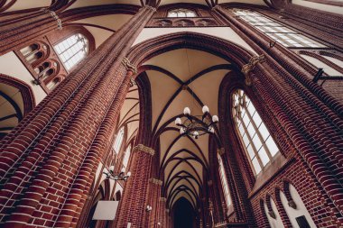 Eski Avrupa Katolik Kilisesi 'nin ana kabuğunun içi..