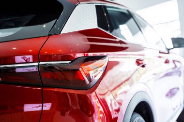 PHUKET, THAILAND 20 ARALIK 2023: Tayland 'daki BYD Electric araba galerisinin bir parçası. Hayalini kur..